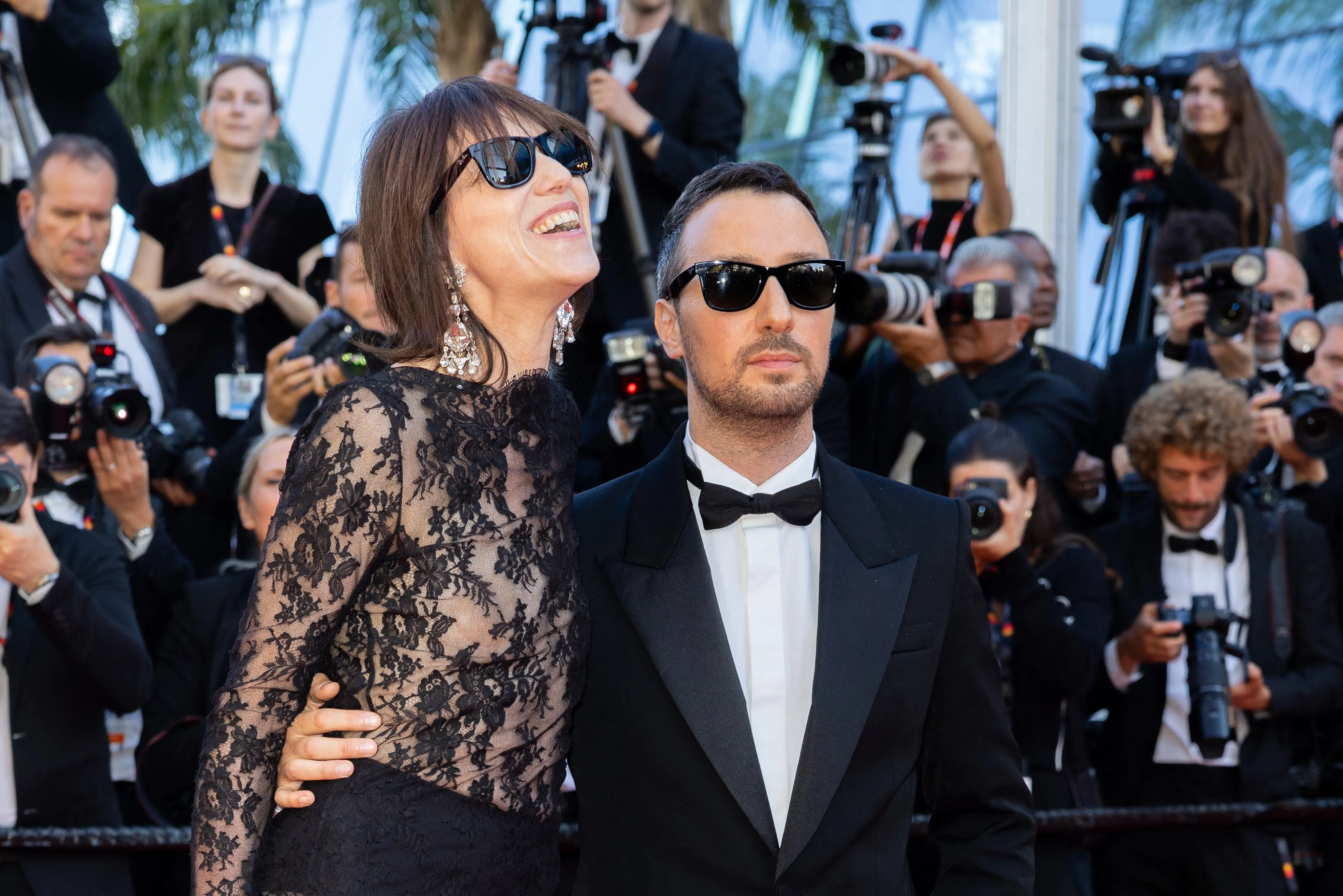 Le Belge Anthony Vaccarello quitte Saint Laurent : retour sur son dernier défilé pour la maison française - Photo News - Audrey Morard (avec AFP)