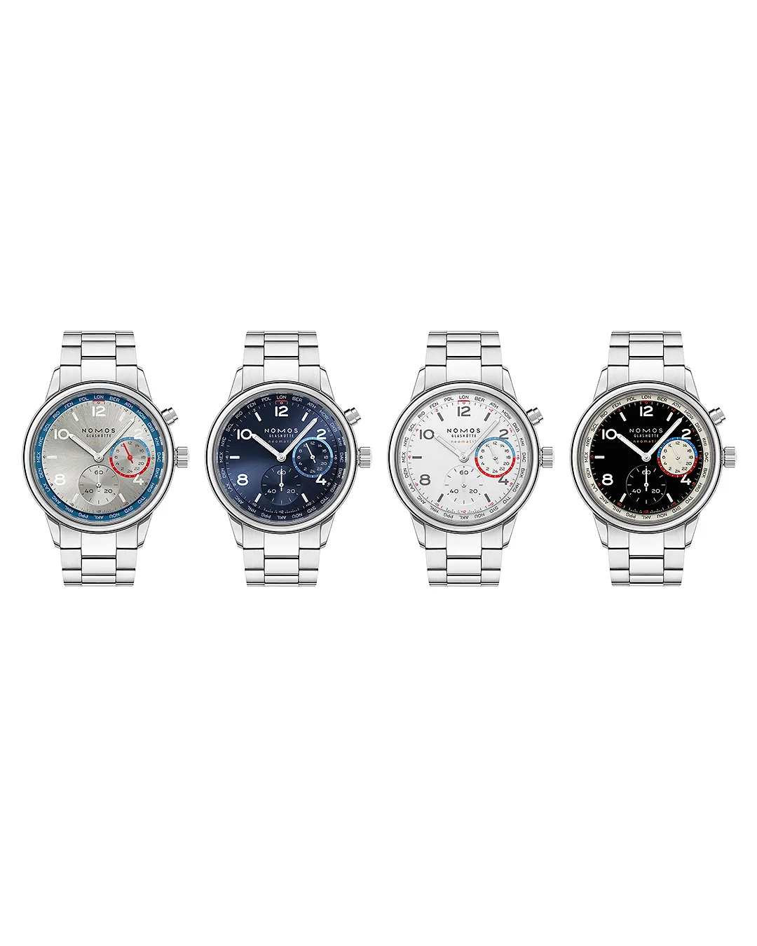 NOMOS Glashütte Club Sport neomatik Worldtimer Dark - NOMOS Glashütte - Rédaction Sosoir