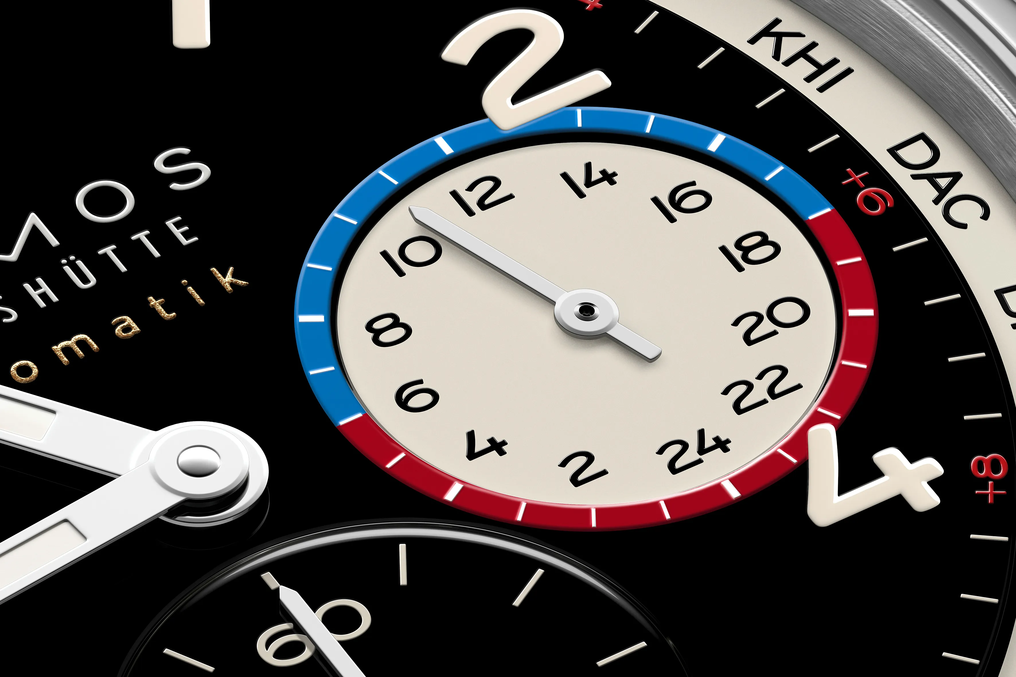 NOMOS Glashütte Club Sport neomatik Worldtimer Dark - NOMOS Glashütte - Rédaction Sosoir
