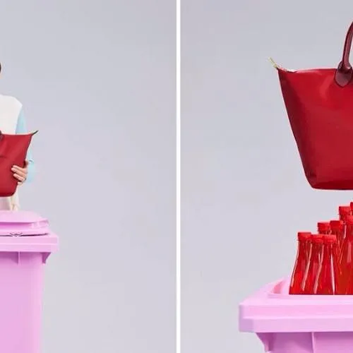 Sac longchamp plastique cheap