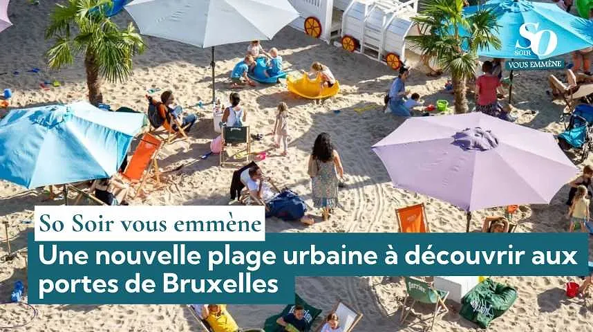 Une commune du Brabant Flamand inaugure une plage d’été, aux portes de Bruxelles - Une commune du Brabant Flamand inaugure une plage d’été, aux portes de Bruxelles