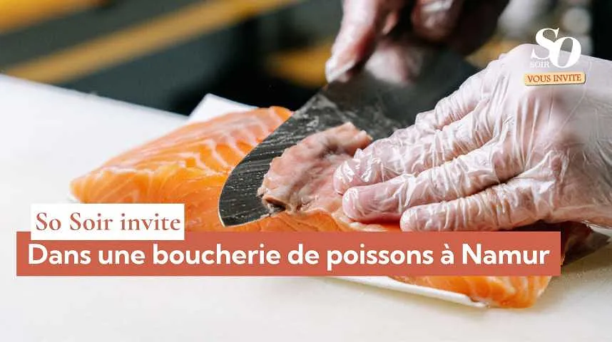 So Soir vous invite : dans une boucherie de poissons à Namur - So Soir vous invite : dans une boucherie de poissons à Namur
