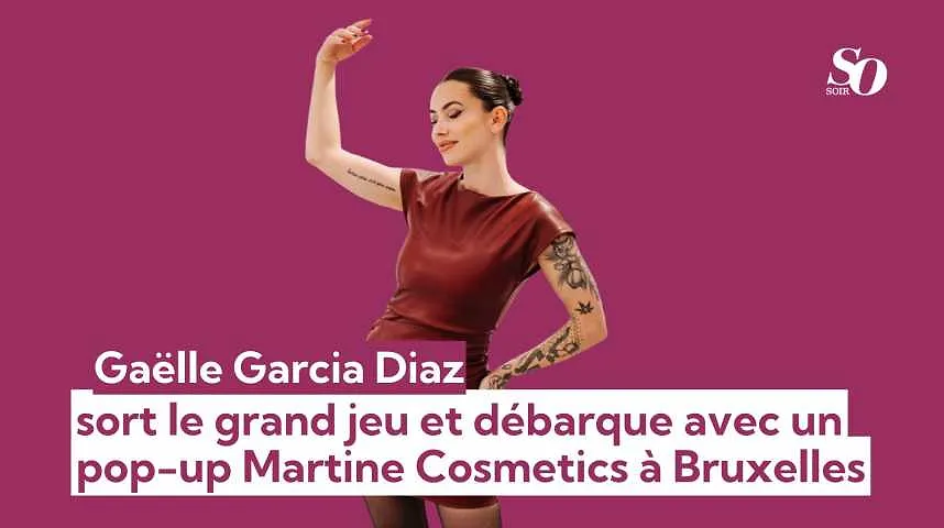 Gaëlle Garcia Diaz sort le grand jeu et débarque avec un pop-up Martine Cosmetics à Bruxelles. - Gaëlle Garcia Diaz sort le grand jeu et débarque avec un pop-up Martine Cosmetics à Bruxelles.