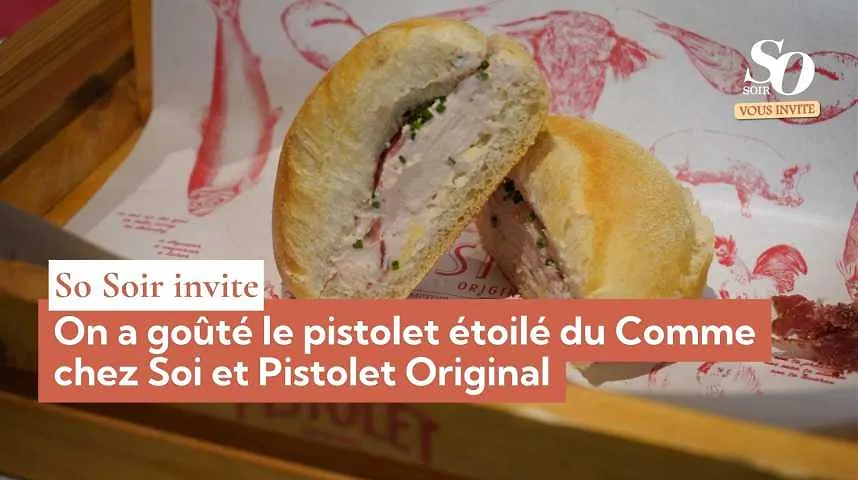 So Soir vous invite : on a goûté le pistolet étoilé du Comme chez Soi et Pistolet Original - So Soir vous invite : on a goûté le pistolet étoilé du Comme chez Soi et Pistolet Original