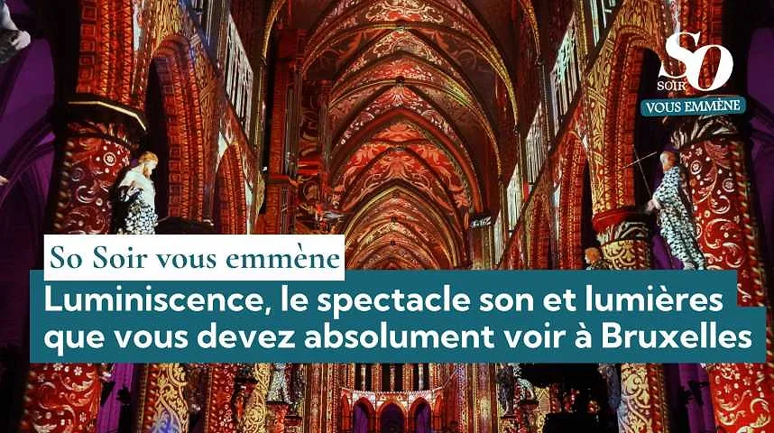 So Soir vous emmène : Luminiscence, le spectacle son et lumières que vous devez absolument voir à Bruxelles - So Soir vous emmène : Luminiscence, le spectacle son et lumières que vous devez absolument voir à Bruxelles