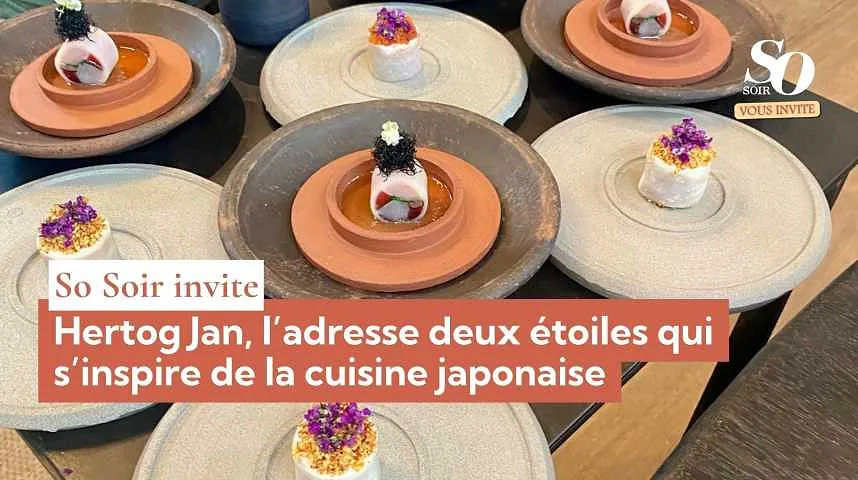 So Soir : Hertog Jan, l’adresse deux étoiles qui s’inspire de la cuisine japonaise - So Soir : Hertog Jan, l’adresse deux étoiles qui s’inspire de la cuisine japonaise