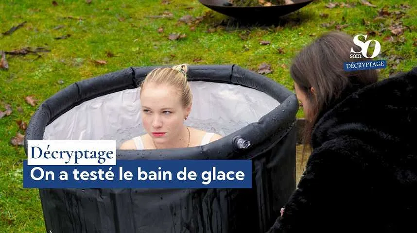 Décryptage : on a testé le bain de glace  - Décryptage : on a testé le bain de glace 