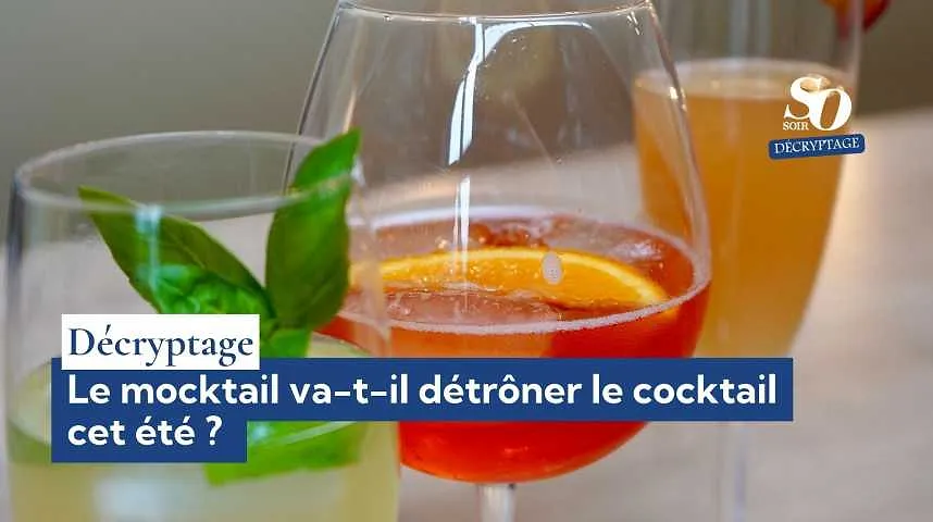 Décryptage : le mocktail va-t-il détrôner le cocktail cet été ? - Décryptage : le mocktail va-t-il détrôner le cocktail cet été ?