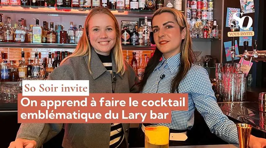 So Soir vous invite : on apprend à faire le cocktail emblématique du Lary bar - So Soir vous invite : on apprend à faire le cocktail emblématique du Lary bar