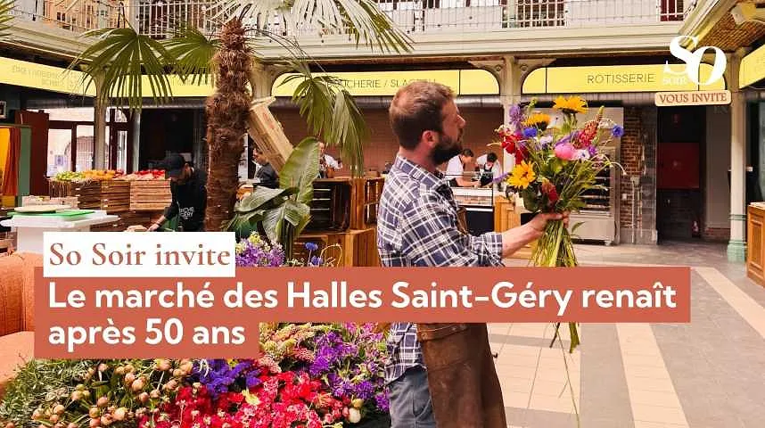 So Soir vous invite : le marché des Halles Saint Géry renaît après 50 ans.  - So Soir vous invite : le marché des Halles Saint Géry renaît après 50 ans. 