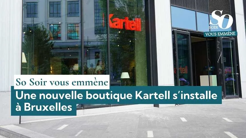 Une nouvelle boutique Kartell s’installe à Bruxelles - Une nouvelle boutique Kartell s’installe à Bruxelles