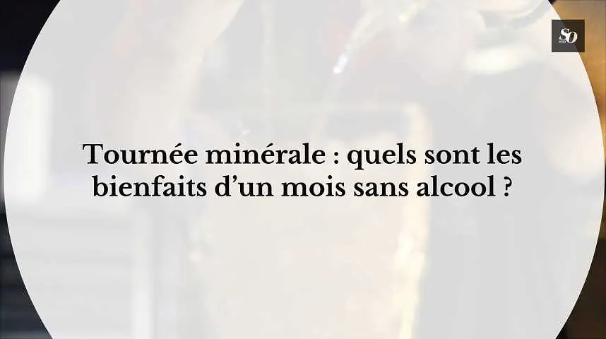 Tournée minérale : quels sont les bienfaits d’un mois sans alcool ?