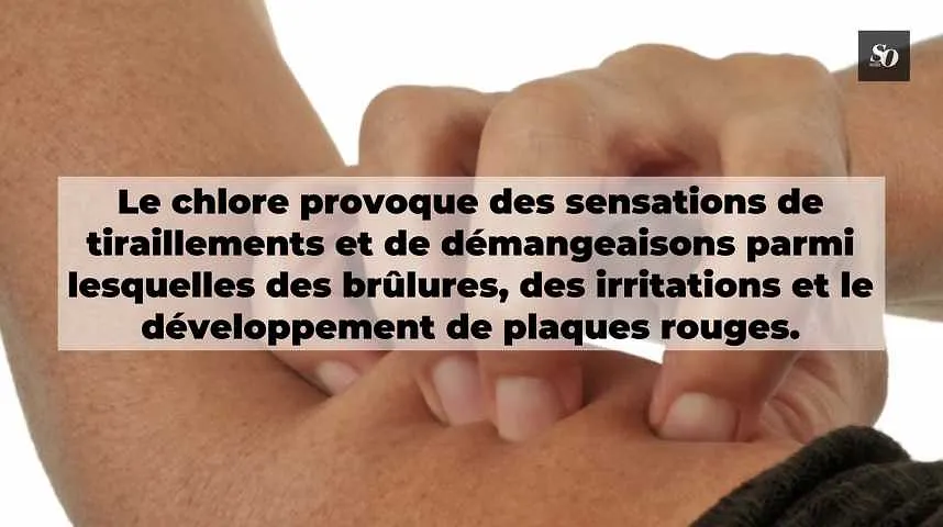 Voici les effets du chlore sur la peau et la santé