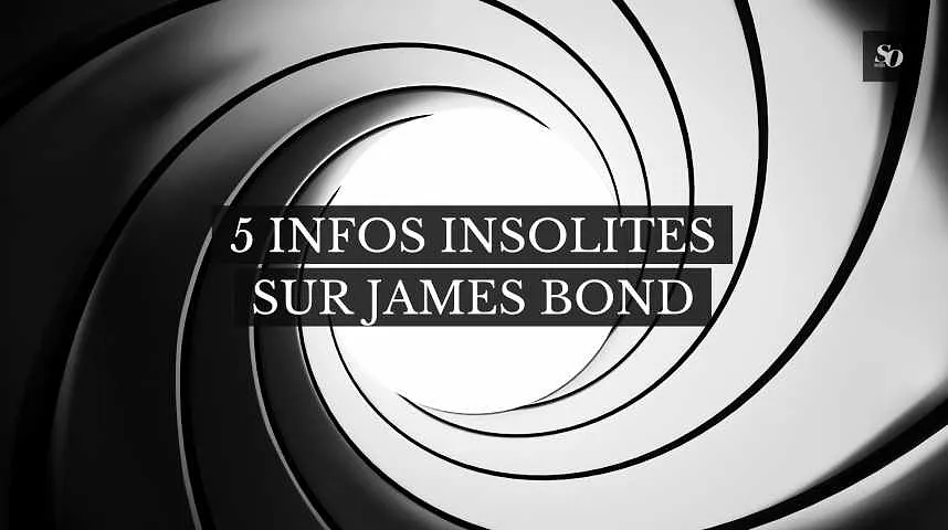 5 infos insolites sur James Bond