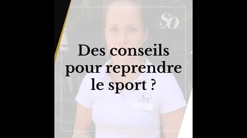 4 conseils pour reprendre le sport 