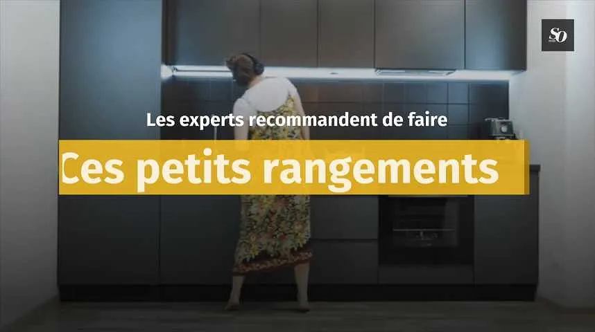 Les experts recommandent de faire ces petits rangements chaque jour