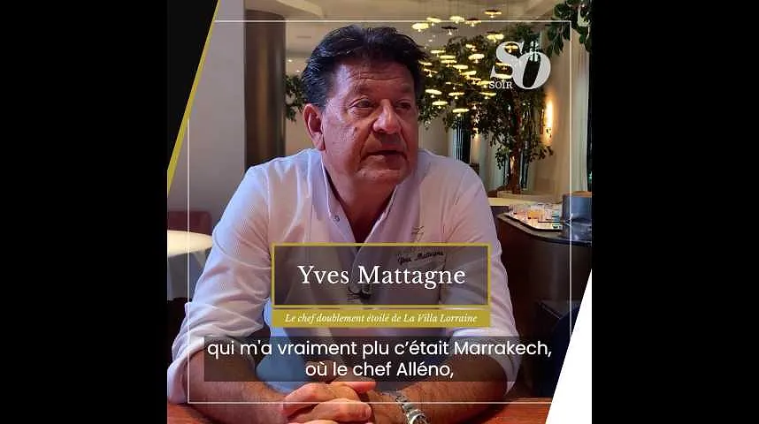 Les confessions intimes du chef étoilé Yves Mattagne