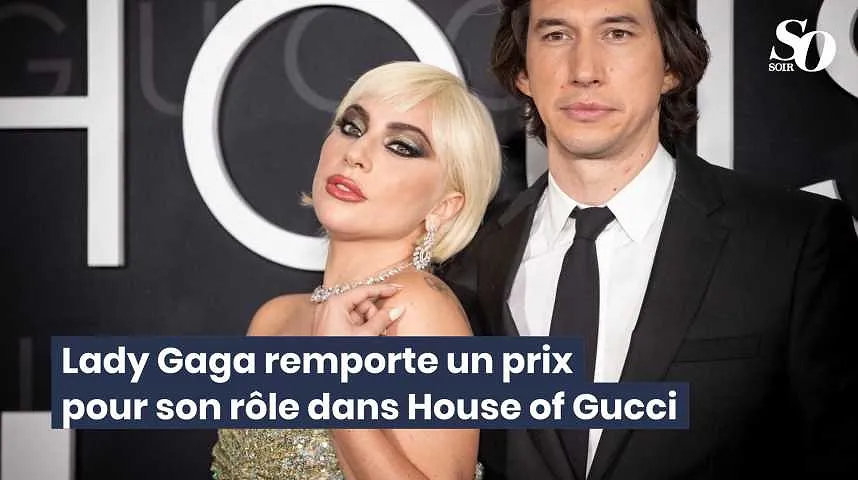 Lady Gaga remporte un prix pour son rôle dans House of Gucci