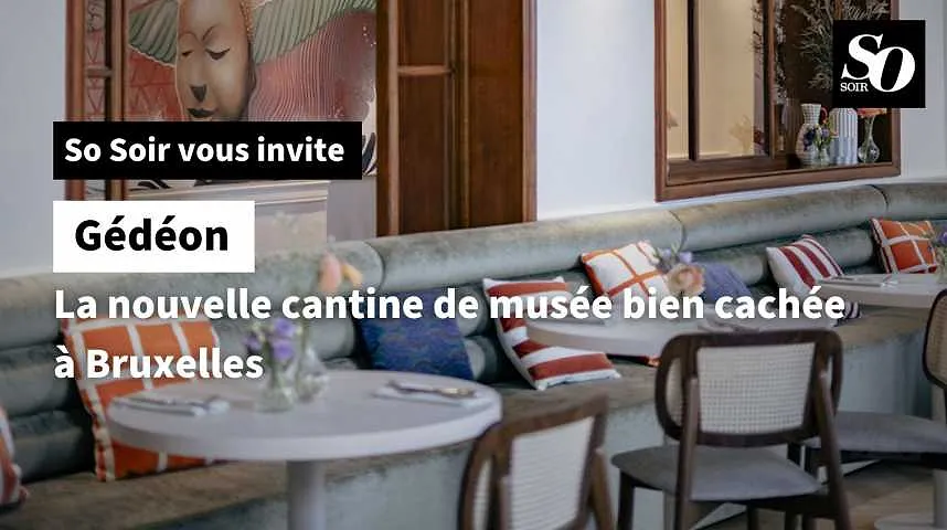 Gédéon : La nouvelle cantine de musée bien cachée à Bruxelles 