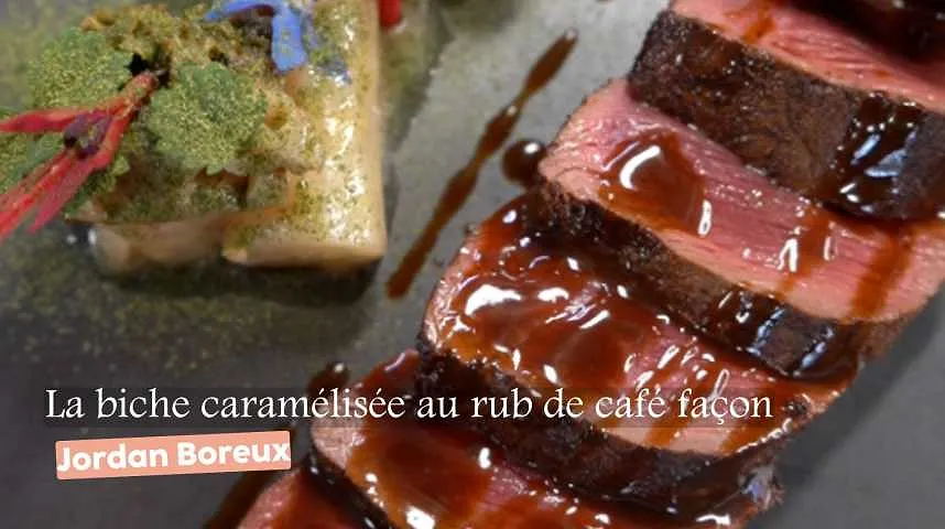 La biche caramélisée au rub de café façon Jordan Boreux - La biche caramélisée au rub de café façon Jordan Boreux