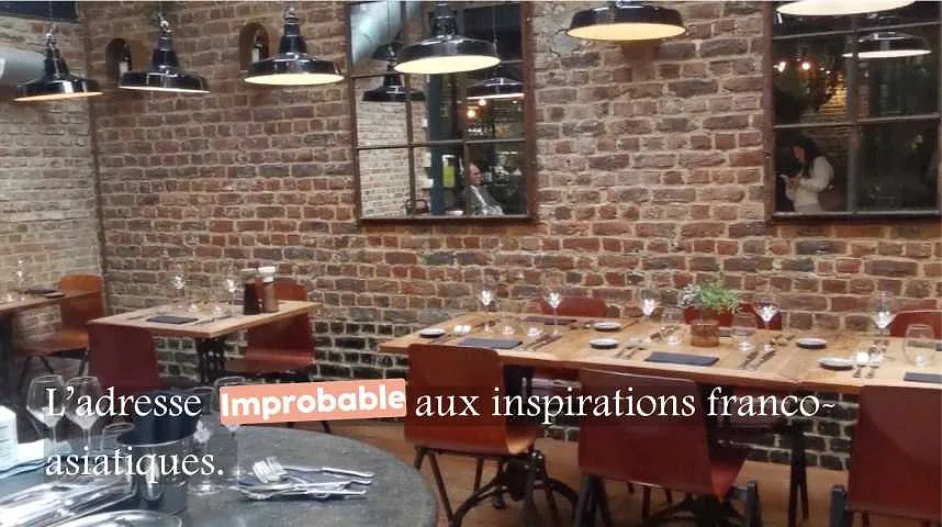 L'adresse improbable aux inspirations franco-asiatiques - L'adresse improbable aux inspirations franco-asiatiques