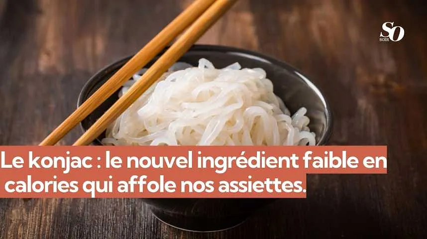 Le konjac : le nouvel ingrédient faible en calories qui affole nos assiettes. - Le konjac : le nouvel ingrédient faible en calories qui affole nos assiettes.