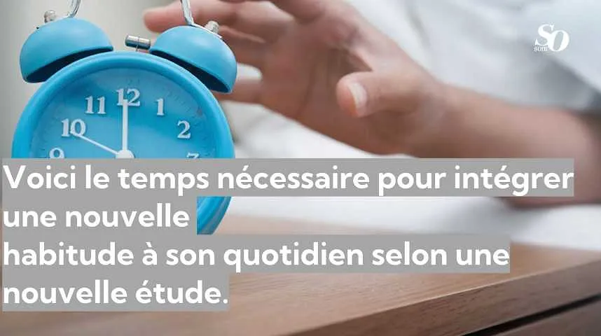 Voici le temps nécessaire pour intégrer une nouvelle habitude à son quotidien selon une nouvelle étude. - Voici le temps nécessaire pour intégrer une nouvelle habitude à son quotidien selon une nouvelle étude.
