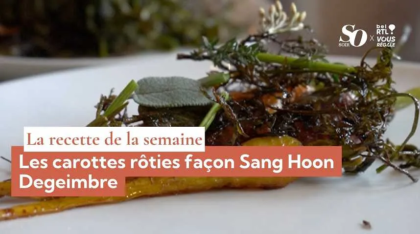La recette de la semaine : les carottes rôties façon Sang Hoon Degeimbre - La recette de la semaine : les carottes rôties façon Sang Hoon Degeimbre