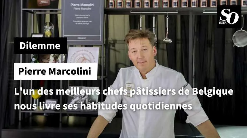 Pierre Marcolini, l'un des meilleurs chefs pâtissiers de Belgique nous livre ses habitudes quotidiennes