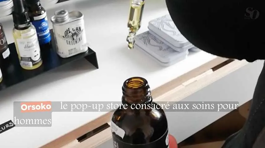 Orsoko : le pop-up store consacré à la cosmétique pour hommes - Orsoko : le pop-up store consacré à la cosmétique pour hommes