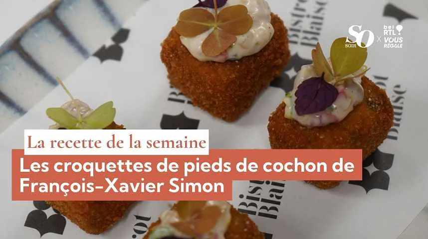La recette de la semaine : les croquettes de pieds de cochon de François-Xavier Simon - La recette de la semaine : les croquettes de pieds de cochon de François-Xavier Simon